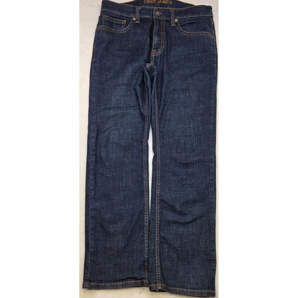 Cody James Mens Jeans 34x30 Blue Straight Western Denim Pants Pre-Owned